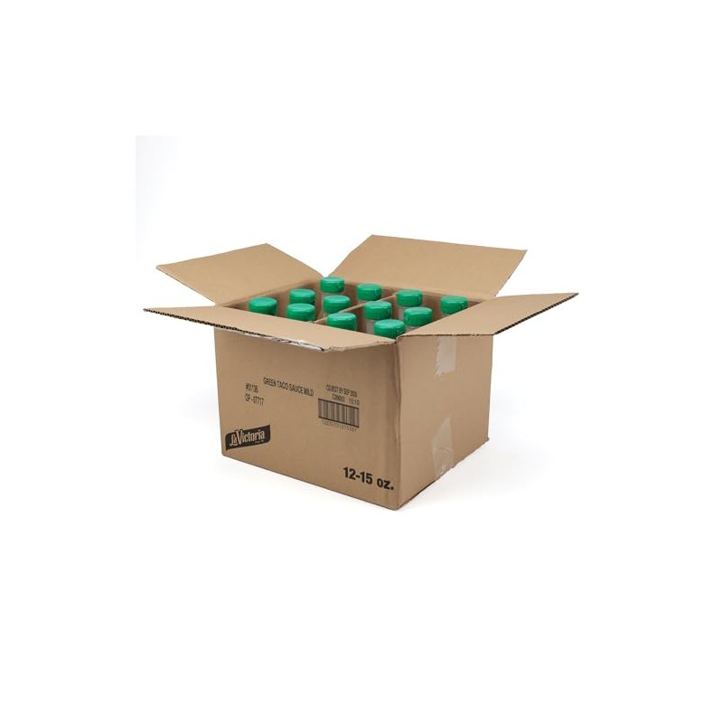 La Victoria Green Taco Sauce, Mild, 15 oz