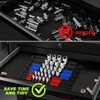 6 Pcs Socket Organizer Rail Set, Premium Socket Holder, Heavy-Duty