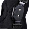 Wilson AW206S Rodillera con Bisagras Mediano, Color Negro