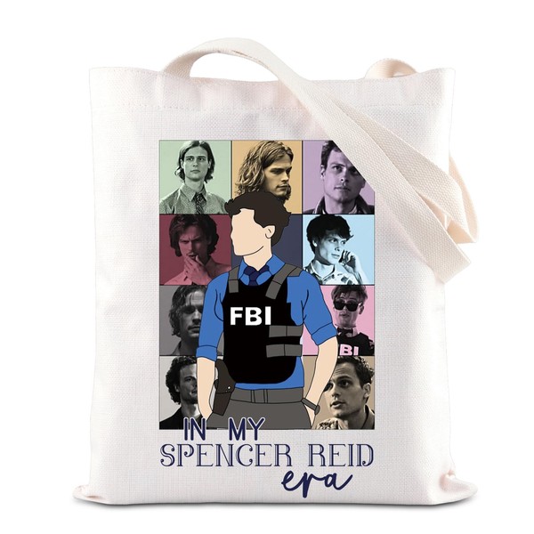TGBJE Spencer Inspired Tote Bag Criminal Tv Show Inspire Grocery