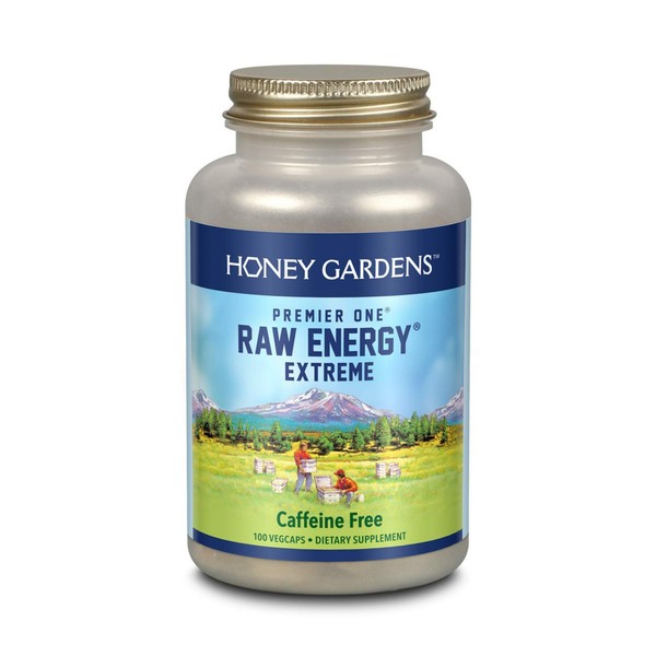 Honey Gardens Premier Raw Energy Extreme, Capsule (Btl-Plastic) 720mg 100ct