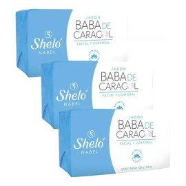 Sheló Nabel - Paquete Con 3 Jabón Baba De Caracol