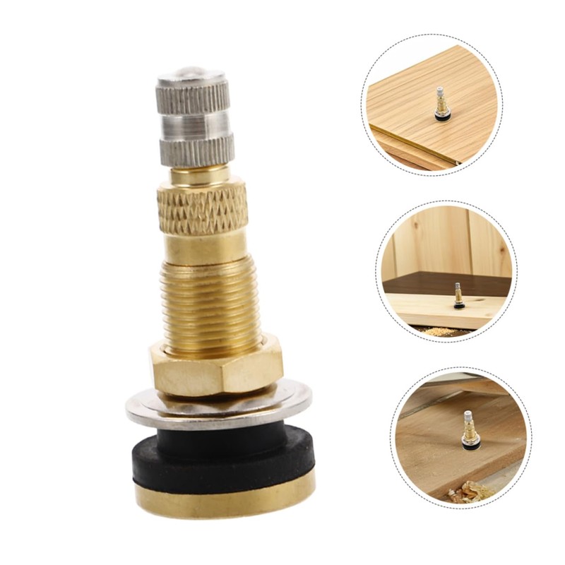 Zerodeko 2pcs Tractor Valve Stem Replacement Heavy Duty Air Valve