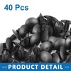 A ABSOPRO Pack of 40 Bolt Rivets 10 mm Hole
