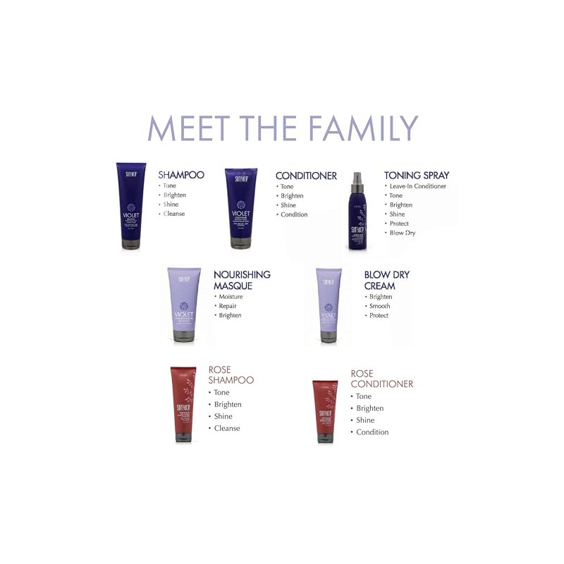 Surface Hair - Pure Blonde Rose Conditioner -Tones, Brightens &