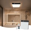 KINDEEP Rechargeable Motion Sensor Ceiling Light: Wireless Ceiling Light with
