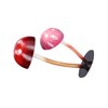 Iron Mushroom Ornament Waterproof Courtyard Balcony Decoration for Gardening Outdoor