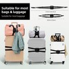 Luggage Straps for suitcases,Luggage Straps for Carry on Bag (heisedan)