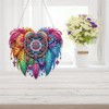 Meecaa Diamond Art Painting Wreath Kit with Tools, Dream Catcher