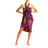 PANASIAM Sarong, multi-coloured, scarf, beach towel, wrap dress, soft natural