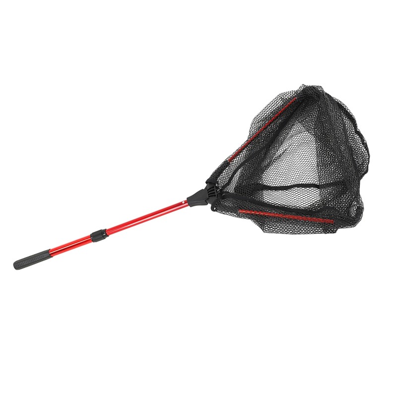 Floating Fishing Net Aluminum Alloy Hex Structural Mesh Extended Handle