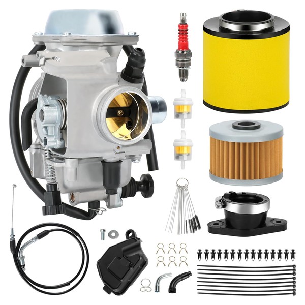 EOPOAYI FourTrax 300 Carburetor & Throttle Cable Kit Replacement for