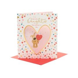 Boofle Valentine's Day Card for Daughter - Cute Design