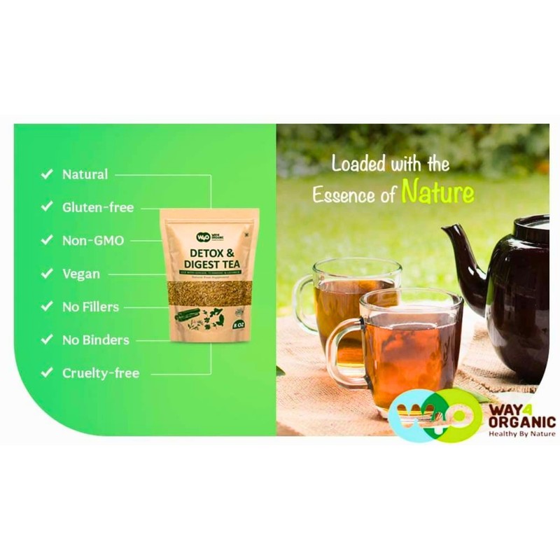 Detox and Digest CCF Tea with Ginger, Turmeric and Licorice