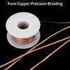 QWORK® Solder Wick Desoldering Braid, Professional Copper Wire Flux Wick,
