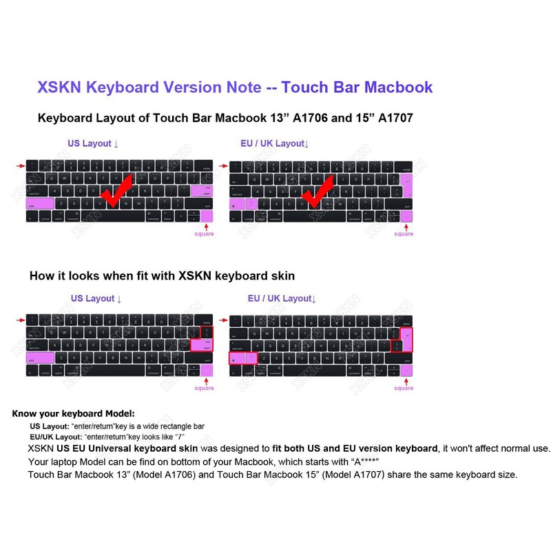 XSKN Ableton Live English Shortcut Silicone Keyboard Skin Cover for