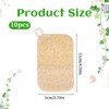10 PCS Natural Sponges for Dishes, Loofah Dish Sponge for