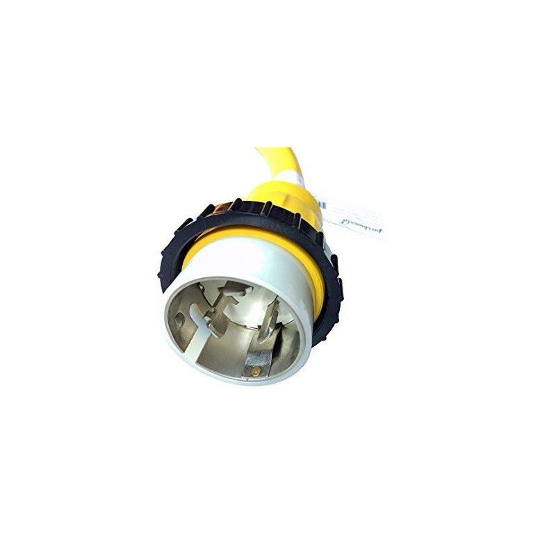 Parkworld 885941 Shore Power Adapter Cord Marine 50A SS2-50P Male