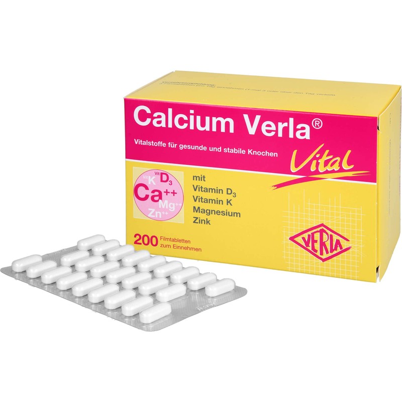 Calcium Verla Vital, Pack of 200