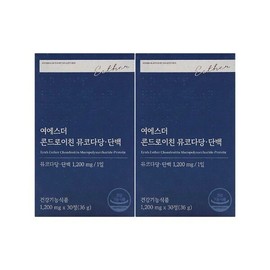 에스더포뮬러 여에스더 콘드로이친 뮤코다당단백 1200mg x 30정 x 2박스 Esther Formula Ye-Esther Chondroitin Mucopolysaccharide 1200mg x 30 Tablets x 2 Boxes