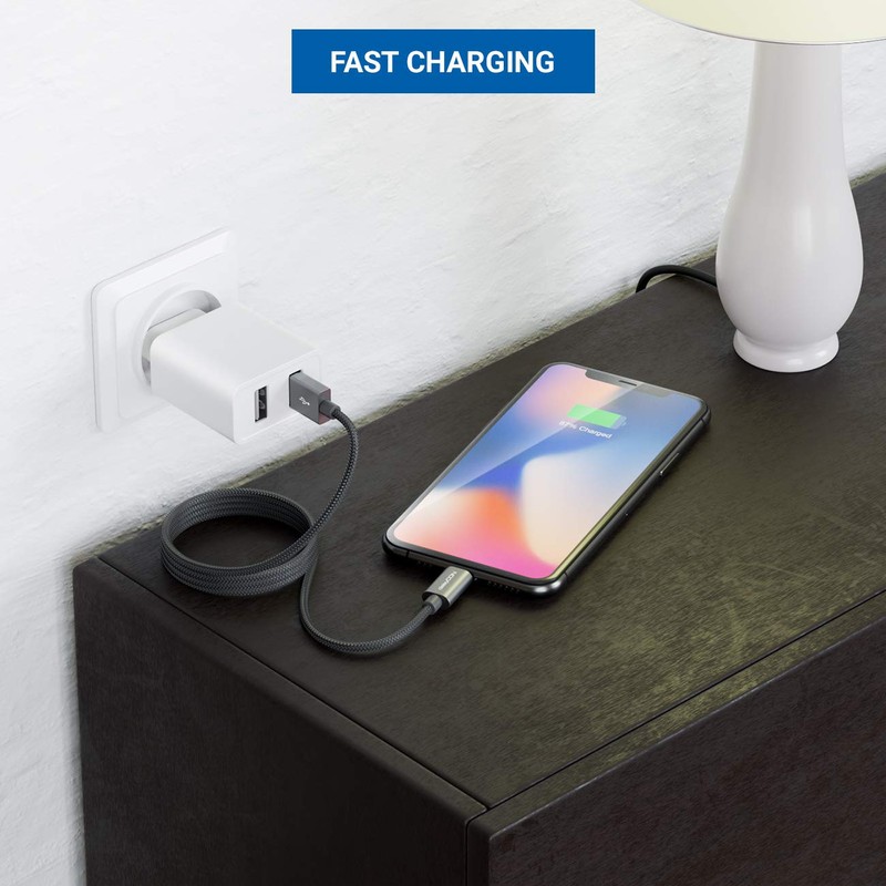 DeleyCON Lightning Cable, Nylon