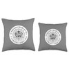 Coronation 2023 Merchandise Welsh Emblem Throw Pillow