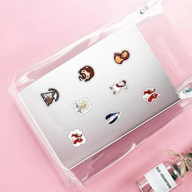 Pack of 50 Jesus Stickers Pack Bible Sticker Set Waterproof Vinyl Stickers for Laptop Children Cars Motorcycle Bicycle Skateboard Luggage Suitcase Computer Sticker Graffiti Decal
