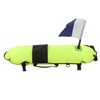 Diving Float Fluorescent Green Inflation Signal Buoy with Flag for