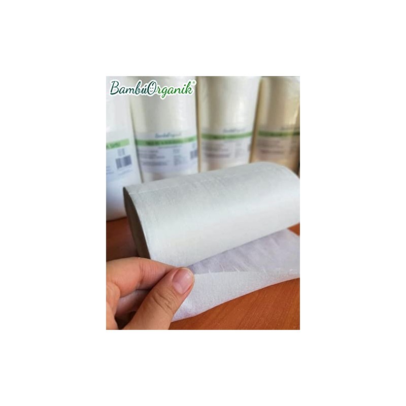 Kit De 3 Rollos Con 100 Toallas De Bambú Pre-cortada