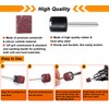 Tungsten Carbide Burr Set 1/8" Shank，Die Grinder Bits with Sanding