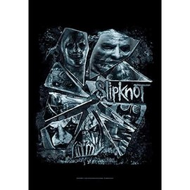 LPGI Slipknot Broken Glass Fabric Poster - 30" x 40"