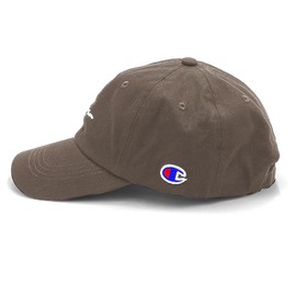 Champion Women's Men's Hat, Brand, Cotton, 100% Cotton, 22.4 - 23.2 inches (57 - 59 cm), brown (mocha), 57 to 59 cm
