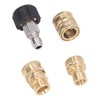 Pressure Washer Adapter Set Water Pipe Quick Disconnect Kit Fittings