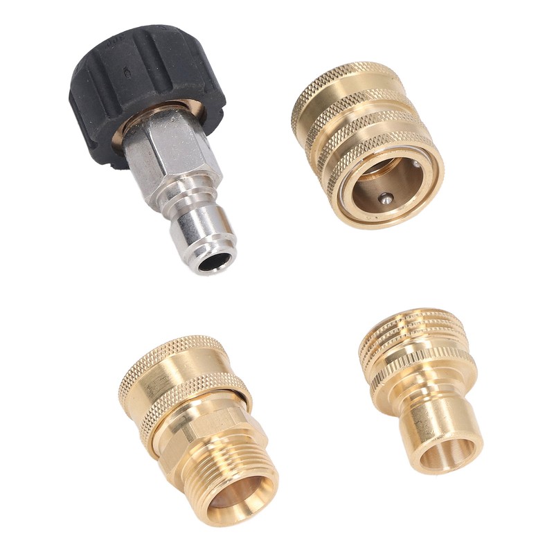 Pressure Washer Adapter Set Water Pipe Quick Disconnect Kit Fittings