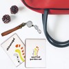 Pretimo Pass Case, Commuter Holder with Reel, Illustration, Bi-fold, Invisible,