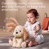 TUMAMA Baby Animated Plush Dog, Interactive Singing Talking Puppy Dog