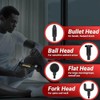 Cordless Deep Tissue Mini Massage Gun, Handheld Muscle Massager with