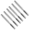 sourcing map 6pcs Straight Flute Thread Tap, M8 x 1.25