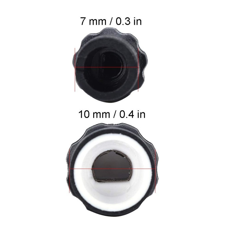 Bewinner 10 Pairs Walkie Talkie Volume Knob and Channel Selector
