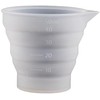 Taza medidora plegable de silicona para taza medidora plegable de