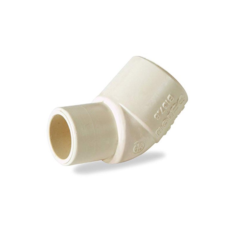King Brothers Inc. RCS-0500-S 1/2-Inch Solvent PXL CPVC 45 Street