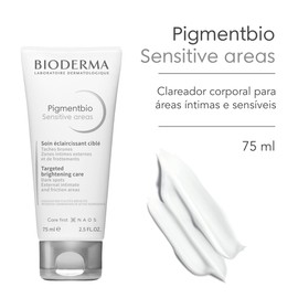 Bioderma Pigmenbio White Sensitive Cream, Body Cream, 2.5 fl oz (75 ml), Moisturizing Cream, Cream for Dry Skin, Neck and Body, Sensitive Skin, Unscented, Colorless, Weak Acidity, 2.5 fl oz (75 ml) (x 1)