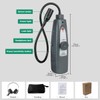 Ultrasonic Leak Detector 40KHz±2KHz Air Leak Detector Sensitivity Adjustable Automotive