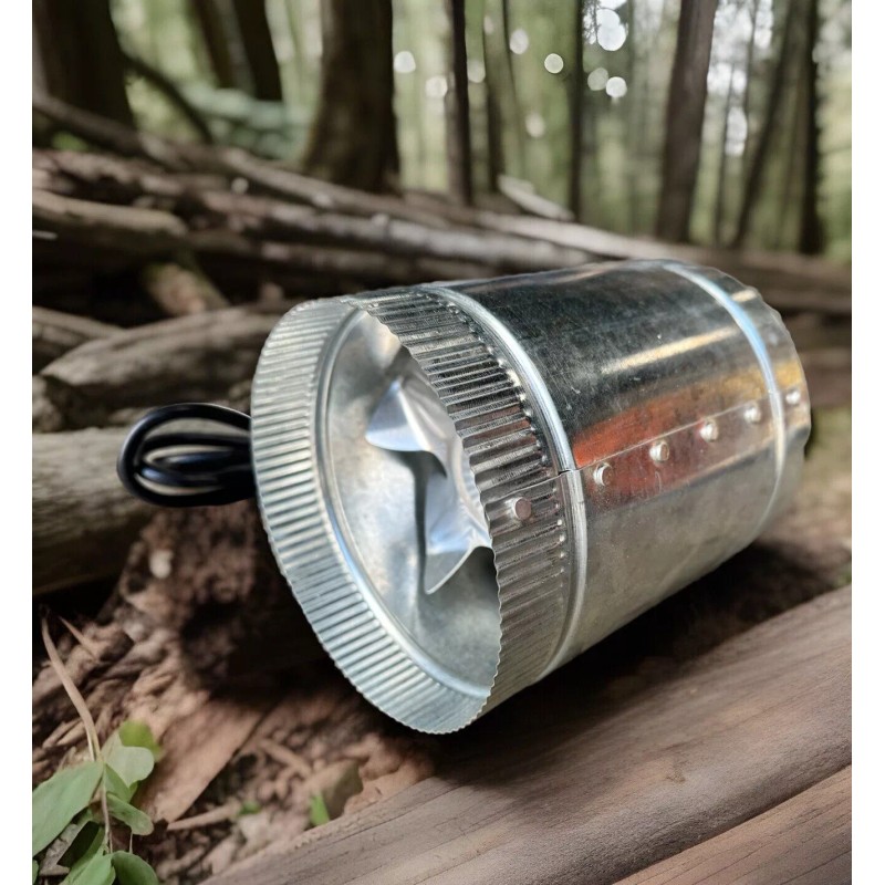 ConstantAir 6 Inch 240 CFM Inline Duct Booster Fan Ventilation