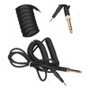 Stretchable Audio Cable Spring Headphone Cord Replacement Coiled Headset Cable