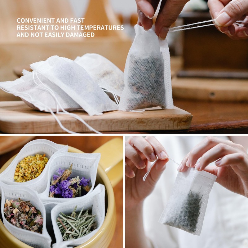 KEJJNYER 1100 Pcs Disposable Tea Bags for Loose Leaf Tea,
