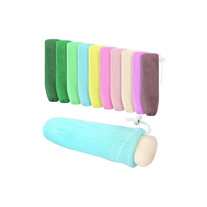 Bolsa de Jabón de Malla Exfoliante Bolsa de Rejilla para