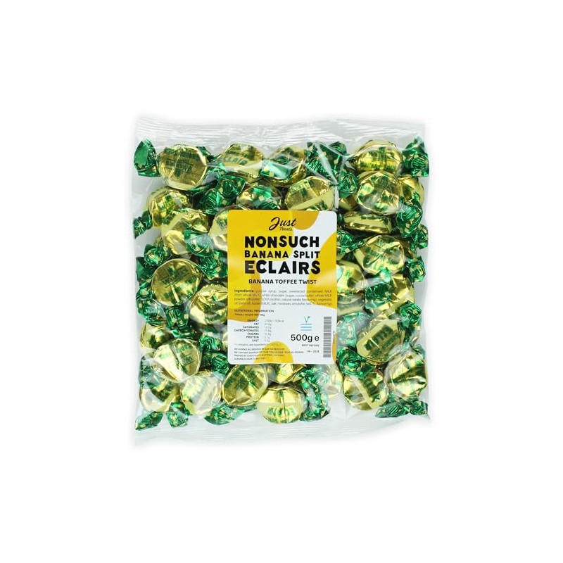 Just Treats Nonsuch Banana Split Eclairs (500g Share Bag)