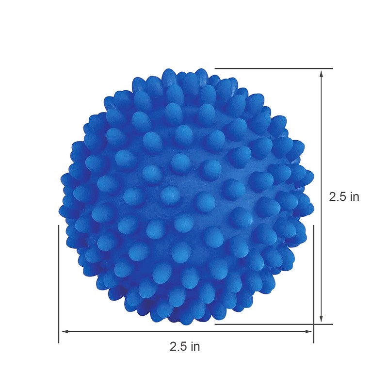 Dryer Balls 4 Pack - Non-Toxic Reusable Dryer Balls (Blue)