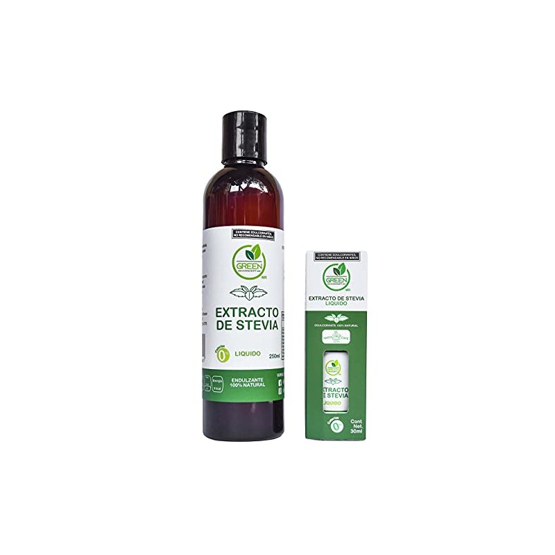 Green Concept Kit Stevia Líquida 100% Natural de 280 ml